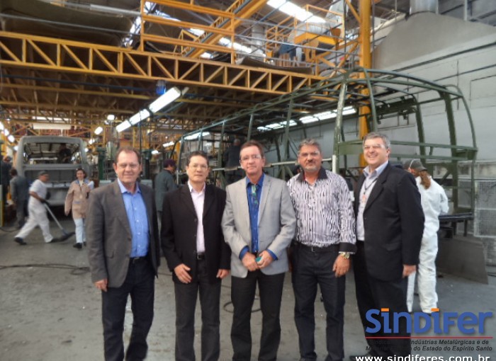 Visita Marcopolo e Simecs